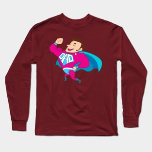 Fathers day nice present! Super dad! Long Sleeve T-Shirt